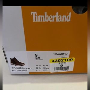 Timberland size 9 brown